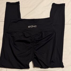 ECHT Black cinched Leggings